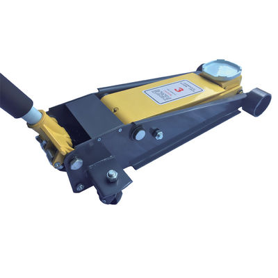 3Ton Hydraulic Jack: Roller-Cam Plunger, Double-Sealed for Trucks/SUVs/Engineering