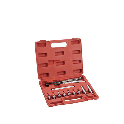 11pc Valve Stem Seal Removal&Installer Kit : High-Carbon Steel, Chrome-Plated for Auto