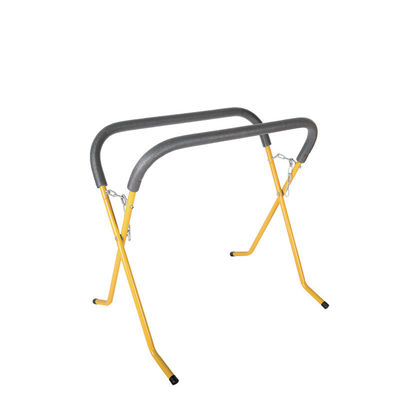 Curved Leg Portable Work Stand YD81-005: 500Lbs Load, EPE Foam, for Doors/Fenders/Hoods/Bumpers