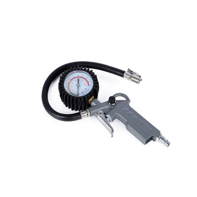 YD31-007 Tire Gauge W/Inflation Gun 0-15bar Short Hose For Cars/Motorcycles/Bicycles